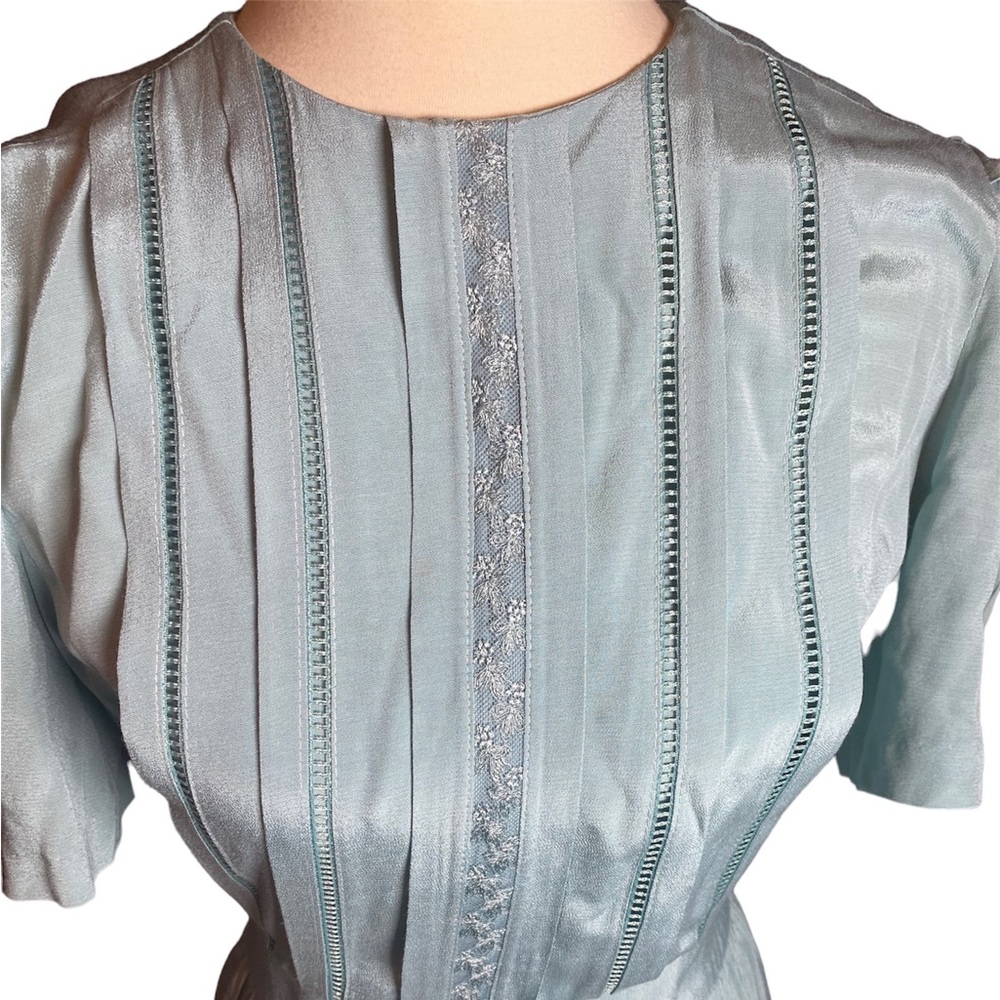 Vintage 80s Dress with Front Panels - Picture 2 of 4